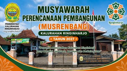 Pemerintah Kalurahan Ringinharjo Gelar Musrenbangkal 2027